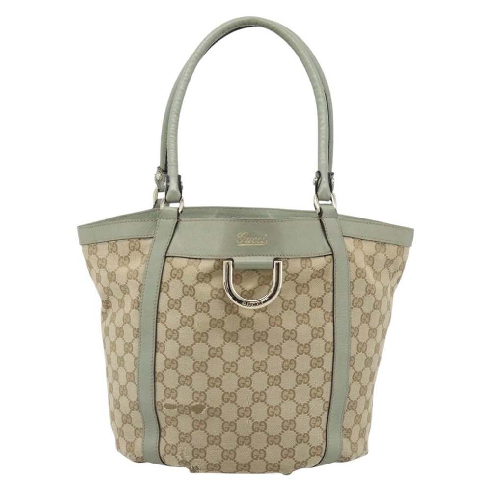 Gucci GG Canvas Abbey Tote Beige